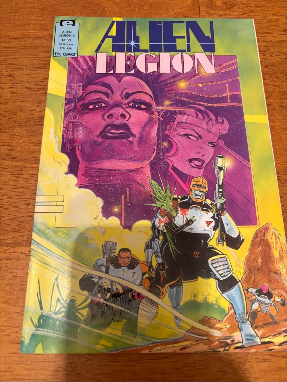 Alien Legion; Scalpel Vol. 2 #9 - Marvel Epic Comics Feb 1989 FN